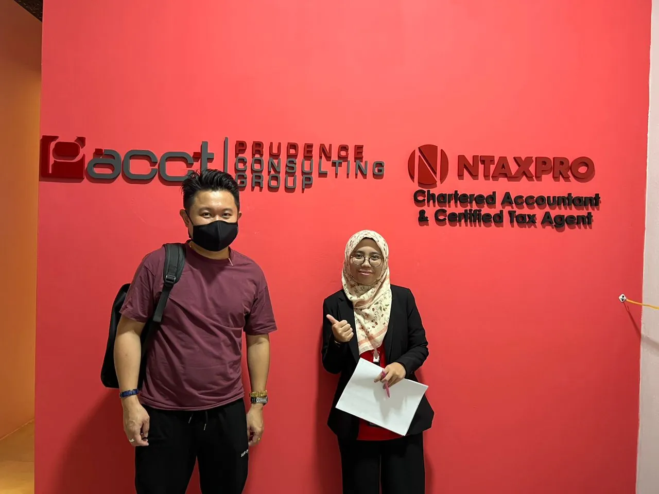Sesi konsultasi bersama klien